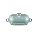 Le Creuset Enameled Cast Iron Oval Bread Oven, 11.5 inch, Sea Salt