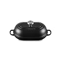 Le Creuset Enameled Cast Iron Oval Bread Oven, 11.5 inch, Licorice