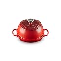 Le Creuset Enameled Cast Iron Round Bread Oven, 9.5 inch, Cerise
