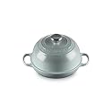 Le Creuset Enameled Cast Iron Round Bread Oven, 9.5 inch, Sea Salt