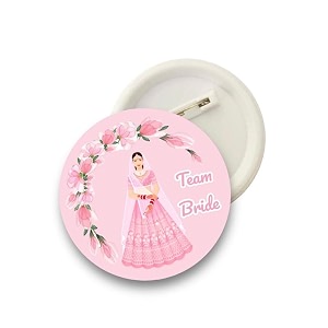 le delite ladke wale ladki wale team groom and team bride glossy finished wedding badges wedding badges propsbatches for family wedding amp reception party