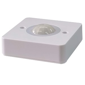 le electronics 2y-link pm400 surface mounted pir motion sensor automatic ceiling switch 360 angle on 5m radius white