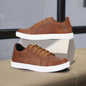 LE GREEM Men's Fashion Sneakers - Comfortable and Stylish Athletic Shoes Sneakers For Men (Tan , 8)