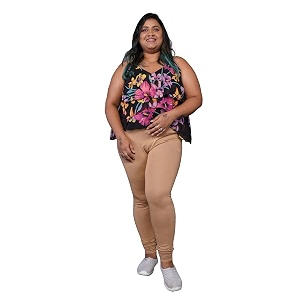 Ladies Cotton Legging Buttery Soft Stretchy