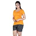 Women39s Super Soft Round V Neck Short