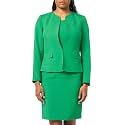 Le Suit Women's Cardigan-Style Blazer &amp; Sheath Dress, 2pc Set