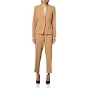 Le Suit Women's One Button Blazer & Pant, 2pc Set
