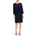 Le Suit Women's Open Front Blazer &amp; Sheath Dress, 2pc Set