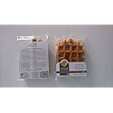 Le Waf Chocolate Chip Artisan Belgian Liege Waffles with Pearl Sugar (Pack of 8)