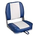 Leader Accessories Classic Low Back Folding Fishing Boat Seat Boat Chairs