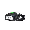 Leader Bicycle Bell with 3-LED Front Head Light (Black Color)