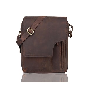leaderachi vintage hunter leather messenger bag office bag travel crossbody bag
