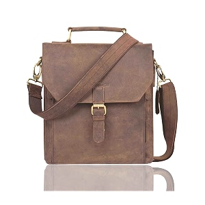 leaderachi vintage hunter leather messenger bag office bag travel crossbody bag