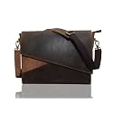 LEADERACHI Vintage Hunter Leather Messenger Bag Office Bag Travel Crossbody Bag