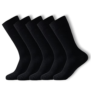 kids school uniform socks for boys and girls made with soft breathable amp durable cotton anti odour amp moisture absorbent calf length -pack of 5ideal for school sports and all day wear