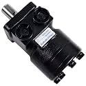 LEAPTREND Hydraulic Motor for Char-Lynn 101-1003-009 for Eaton 101-1003, Straight Shaft Motor, Engine Hydraulic Motor, 4 Bolt Flange, 1 inch Straight with Woodruff Key