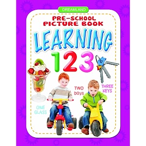 learning 123 book for preschool kids ages 2-4  fun first numbers learning with counting pictures  early math concepts clear text amp bright colourful illustrations