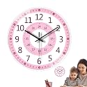 Teaching Time Clock for Kids Colorful Teaching Time Learning Time Wall