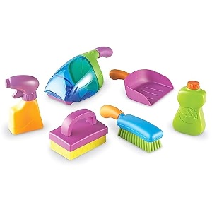 learning resources new sprouts clean it playset 6 piece