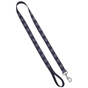 leash 34 inch by 4 feet university of washington - w on purple carbon fiber