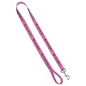 Leash 3/4 inch by 4 Feet, Oregon State - Beaver on Pink