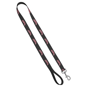 leash 34 inch by 6 feet washington state - cougars on carbon fiber