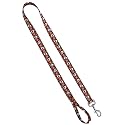 Leash 3/4 inch by 6 Feet, Oregon State - Orange Black Argyle