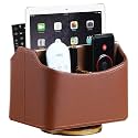 360° Swivel Remote Control Holder,TV Remote Caddy for Nightstand Table,Gold