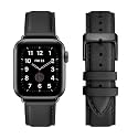 Genuine Leather Band Compatible with Apple Watch Bands for Women Office