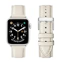 Genuine Leather Band Compatible with Apple Watch Bands for Women Office