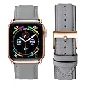 Genuine Leather Band Compatible with Apple Watch Bands for Women Office