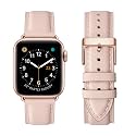 Genuine Leather Band Compatible with Apple Watch Bands for men Office