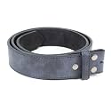 Leather Belt Strap Vintage Distressed Texture 1.5" Wide For Men and Women