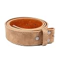 Leather Belt Strap Vintage Distressed Texture 1.5" Wide For Men and Women