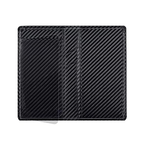 leather checkbook cover with pen holder and built-in divider basic checkbook holder case for menampwomen weaved black