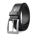 Leather FormalCasual Belt For MenBoys Color-Black 