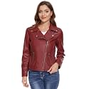 Leather Jacket For Women Biker Black