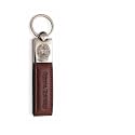 Leather Keychain for Vintage Motorcycle with Embossed
