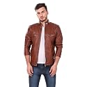Leather Retail Men39s Solid Biker Jacket