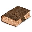 LEATHER VILLAGE-Leather Bound Vintage Journal -Vintage Brown-7X5