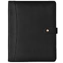 LEATHER VILLAGE Leather Portfolio for Men Women, Business Padfolio Folder