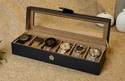 Leather World luxury designer Watch Box Case Organizer Holder Watch Box