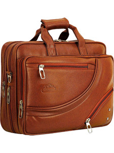 leather world men tan messenger bag