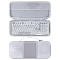 Lebakort Hard Case Compatible with Logitech Alto Keys K98M Keyboard, Gray