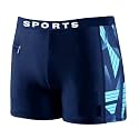 LEBAMI Swimming Costume Shorts Printed Boys amp