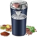 LEBENLANG Coffee Grinder Electric, Mini Grinder, Coffee Beans Grinder - Electric Portable Grinder Mixer for Kitchen, Masala & Spice Grinder with Powerful Stainless Steel Blades, Ideal for Travel