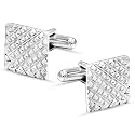 LeCalla 925 Sterling Silver Groomsmen Cufflinks Set | Classic &amp; Antique Designs Men's Cuff-links Jewelry Set | Cuff-Links for Wedding, Party, Anniversary, Business &amp; Special Occasion Gifts