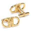 LeCalla 925 Sterling Silver Men's Cufflink | Silver Cufflinks For Men Jewelry | 14K Gold-Plated Cufflinks Business Wedding Shirt Accessories Gift for Son, Father, Husband
