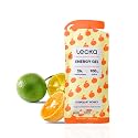 Lecka Energy Gel Kumquat Honey - 26g Carbs, 100mg Sodium - Real Fruit and Raw Honey, No Maltodextrin, Vegan, Gluten-Free - Running and Triathlon Fuel (12 Pack)