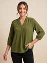 Lecowar Casual Regular Sleeves Self Design Women